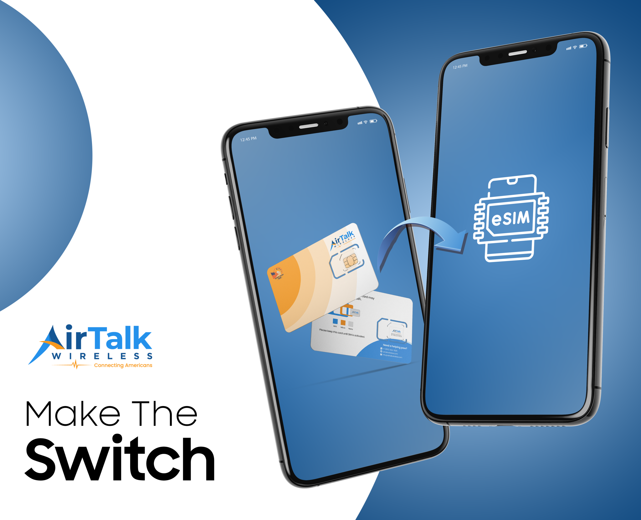 The AirTalk Wireless ESIM Advantage