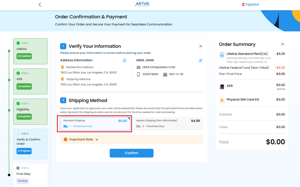 Discover Your Shipping Options