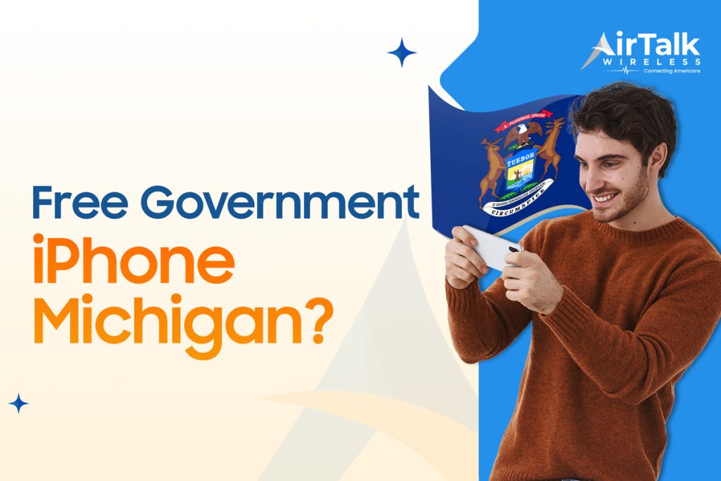Free iPhone Government Phone Michigan feature