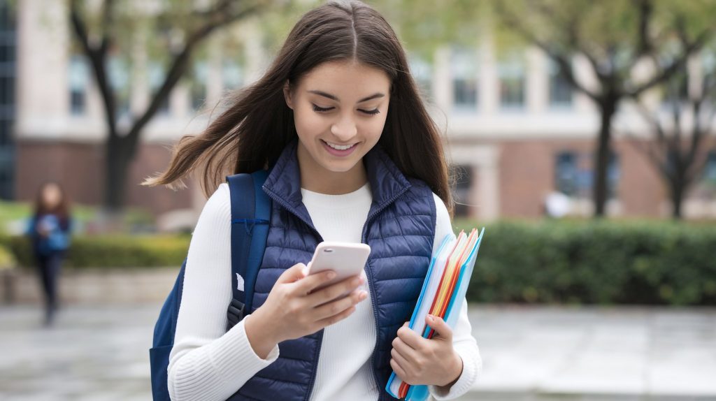 Teléfono gratuito para estudiantes