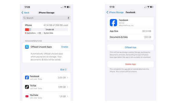 free storage on iphone
