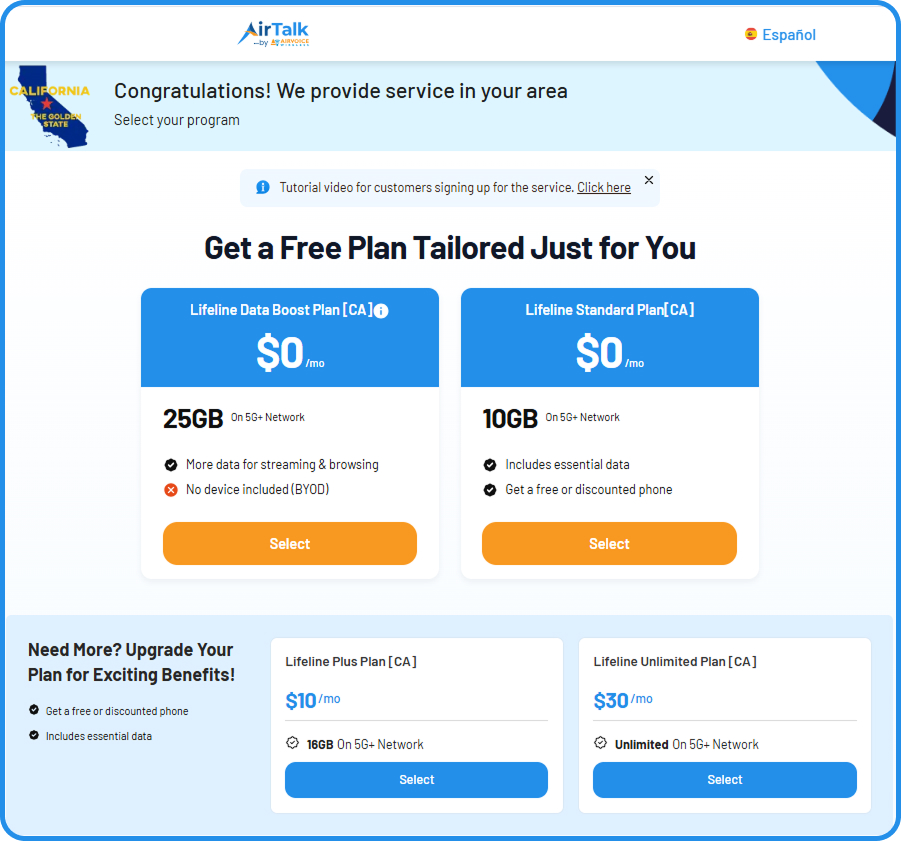 airtalk wireless plans
