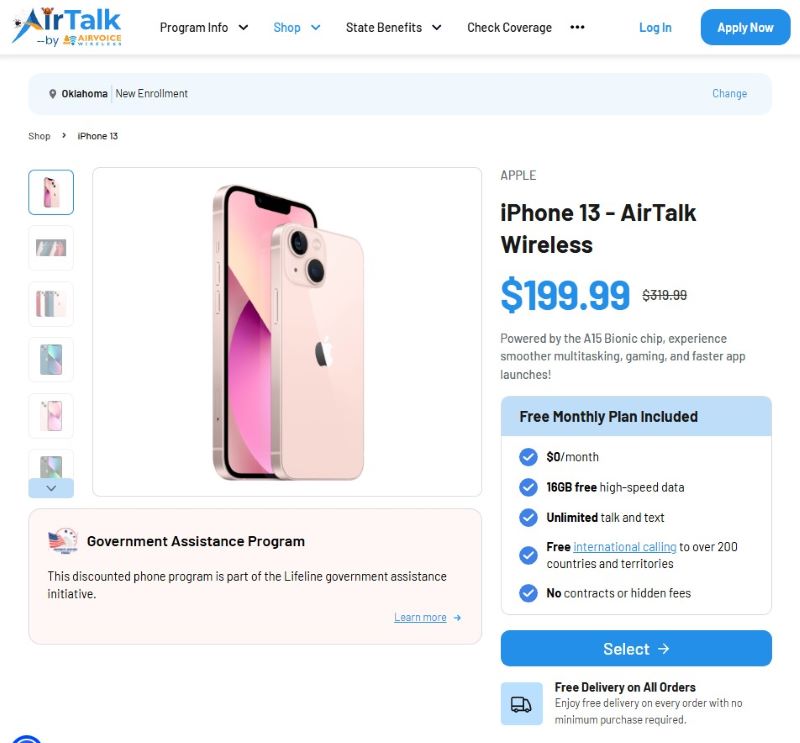 iphone 13 airtalk wireless