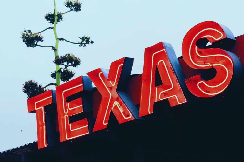 EBT Texas (Image by Unsplash) Nguồn: https://unsplash.com/fr/photos/signaletique-rouge-du-texas-BXXYZ4HtGxU