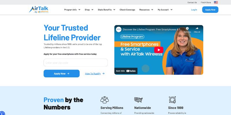 Steps to apply AirTalk Wireless

