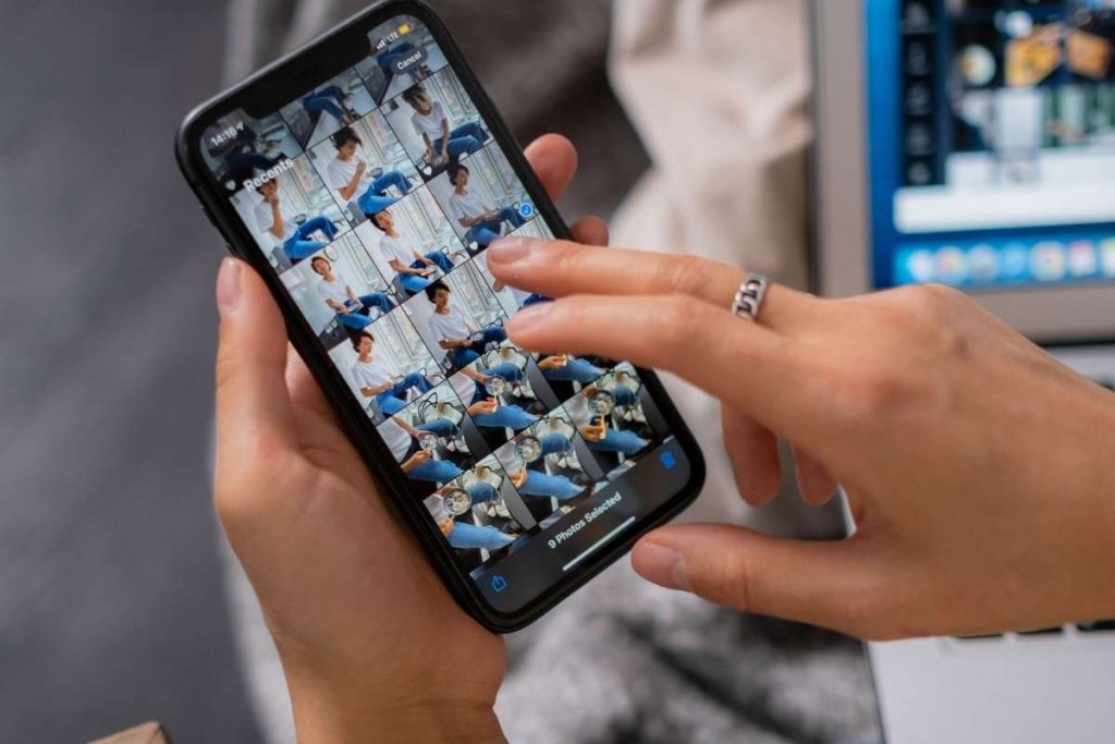 how to make a slideshow on iphone
